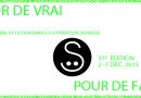 Du 2 au 7 décembre : rendez-vous au Salon du livre de Montreuil