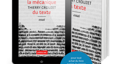 La mécanique du texte-Thierry Crouzet