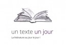 Un Texte Un Jour, une respiration littéraire quotidienne
