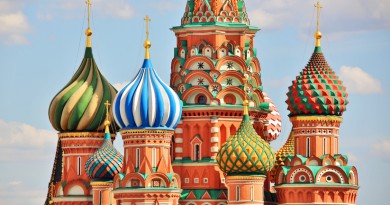 Saint Basil's Cathedral, Moscow, Russia