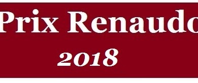 Prix Renaudot 2018_A la une