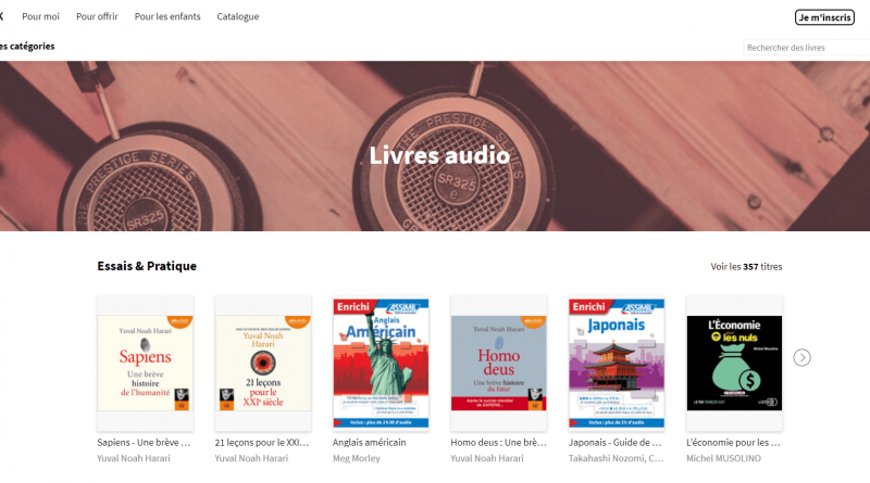 livres audio youboox_à la une