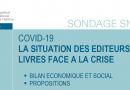 L’impact des mesures de confinement sur l’édition en France :  résultats du sondage du SNE