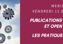Webinaire : publications scientifiques et open access – les pratiques des auteurs