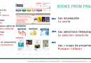 Le Portail international des éditeurs français, Books From France, ouvre en septembre
