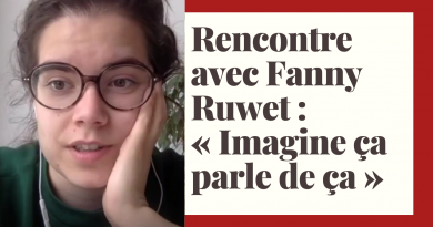 Rencontre avec Fanny Ruwet_à la une